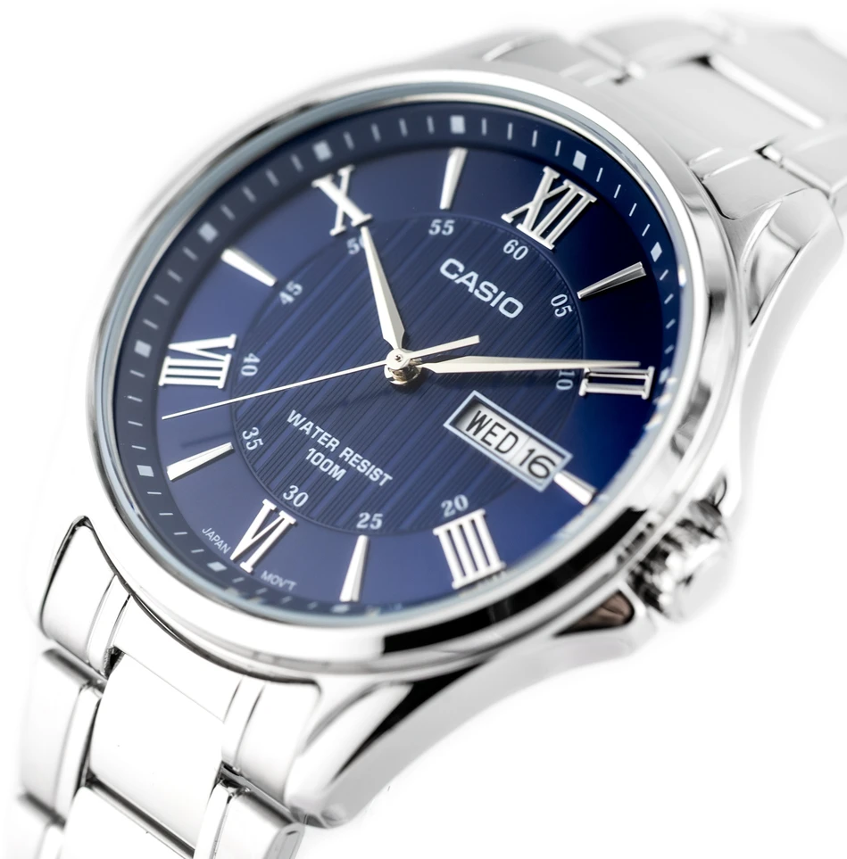 CASIO VYRIŠKAS LAIKRODIS MTP-1384D-2A + DĖŽUTĖ