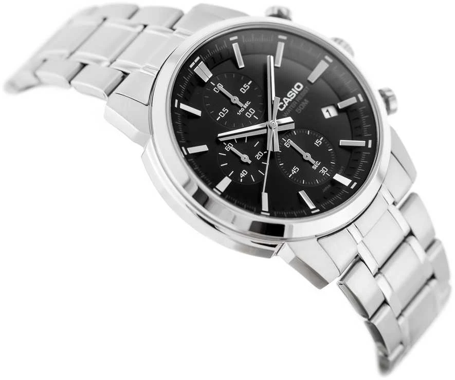 Casio vyriškas laikrodis MTP-E510D-1A1 + dėžutė