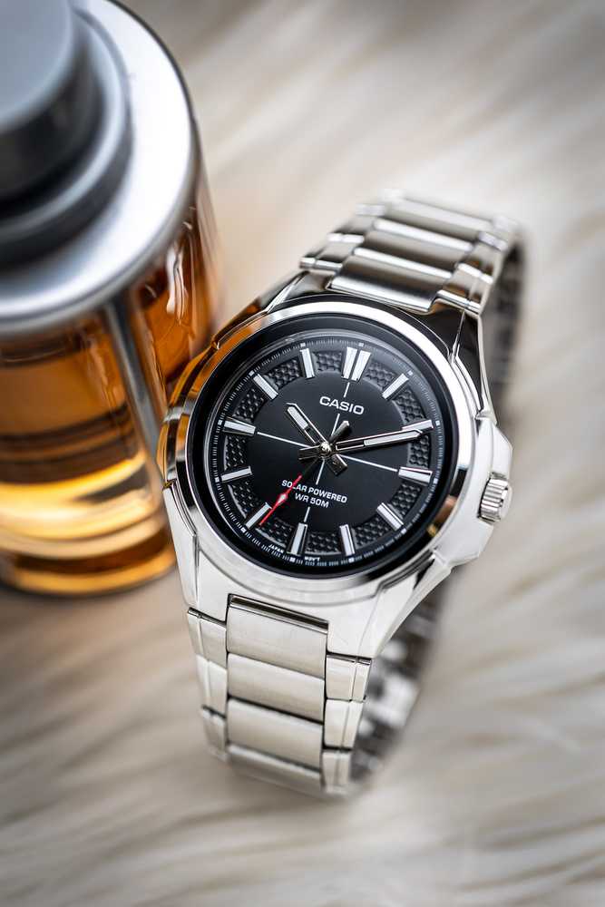 Casio Vyriškas laikrodis MTP-RS100D-1A + DĖŽUTĖ