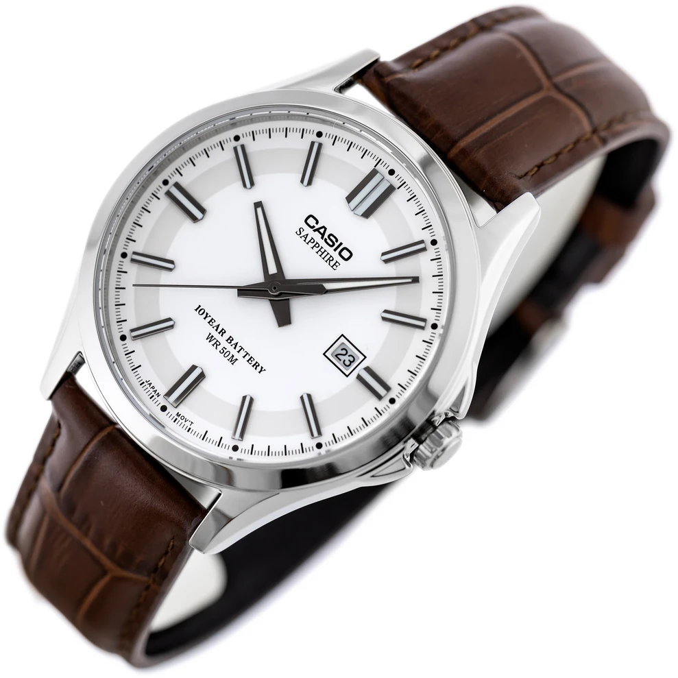 „Casio“ vyriškas laikrodis MTS-100L-7A+ BOX (zd237b) „Sapphire“