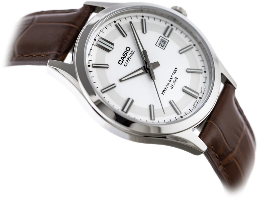 „Casio“ vyriškas laikrodis MTS-100L-7A+ BOX (zd237b) „Sapphire“