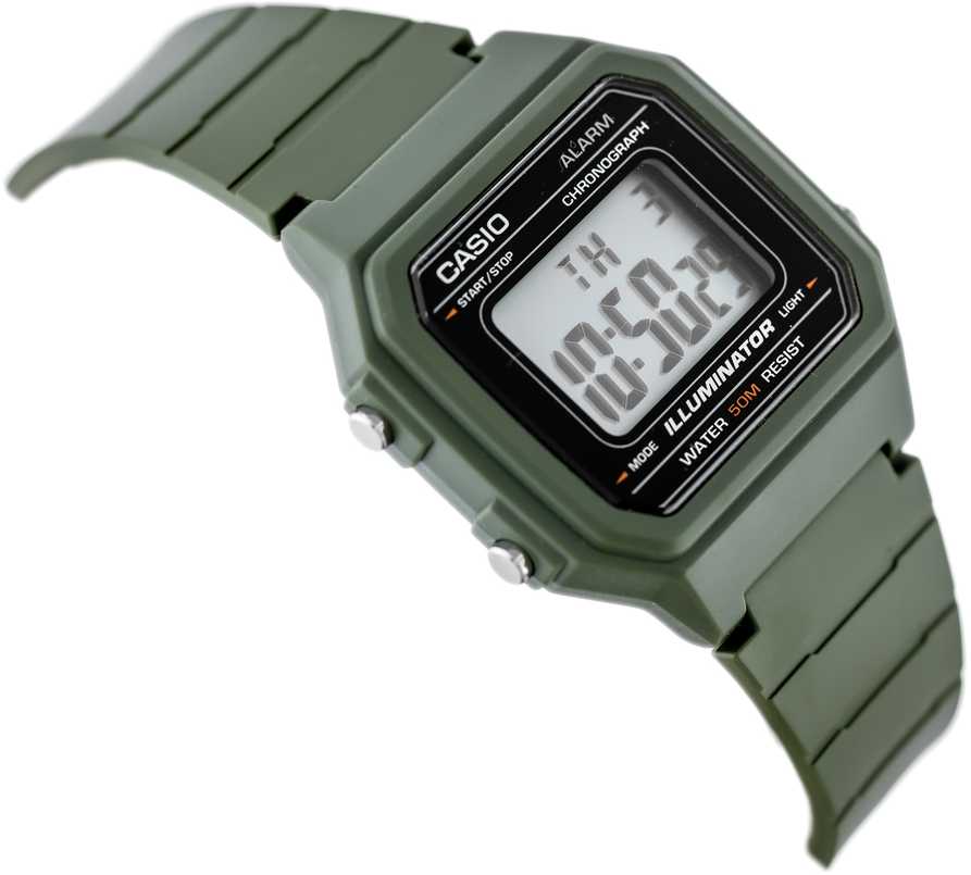 Casio W-217H-3A laikrodis + dėžutė