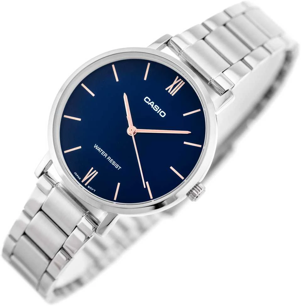 Laikrodis vyrams CASIO MTP-VT01D-2B (zd165c) - KLASYKA + BOX