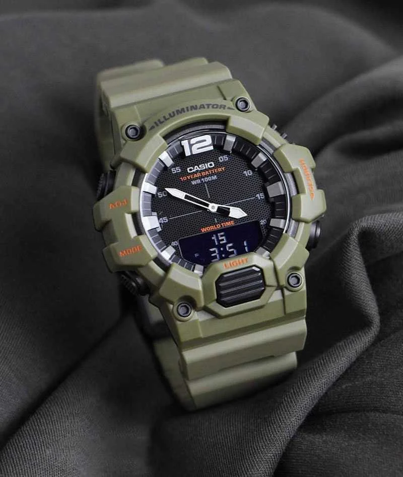 Casio Sportinis laikrodis HDC-700-3A2VEF Žalias