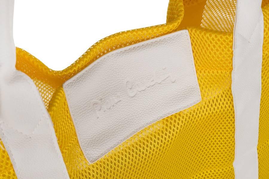 Pierre Cardin Didelis, sulankstomas moteriškas paplūdimio ir pirkinių krepšys — Pierre'as Cardinas