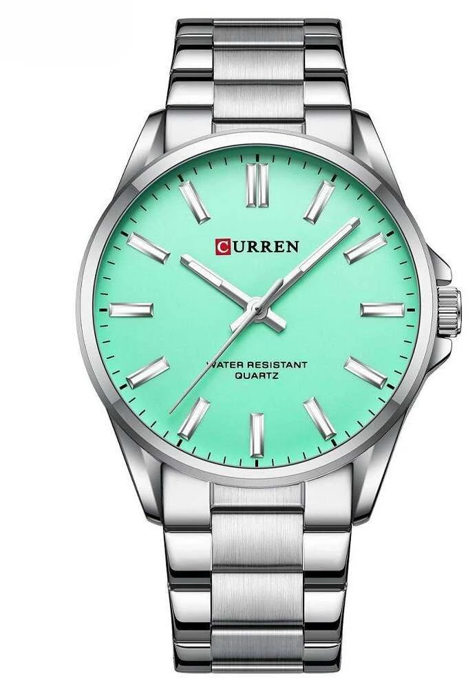CURREN 9090 VYRIŠKAS LAIKRODIS (zc045d) + DĖŽUTĖ
