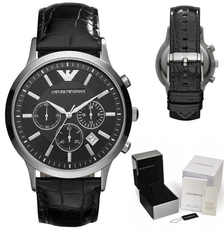 Laikrodis L'Oreal EMPORIO ARMANI AR2447 MEN'S WATCH - RENATO (zi012a)