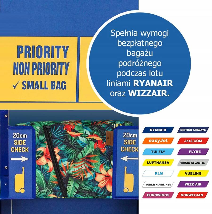 Kuprinė-torba podróżna su laikikliu na walizkę - Peterson