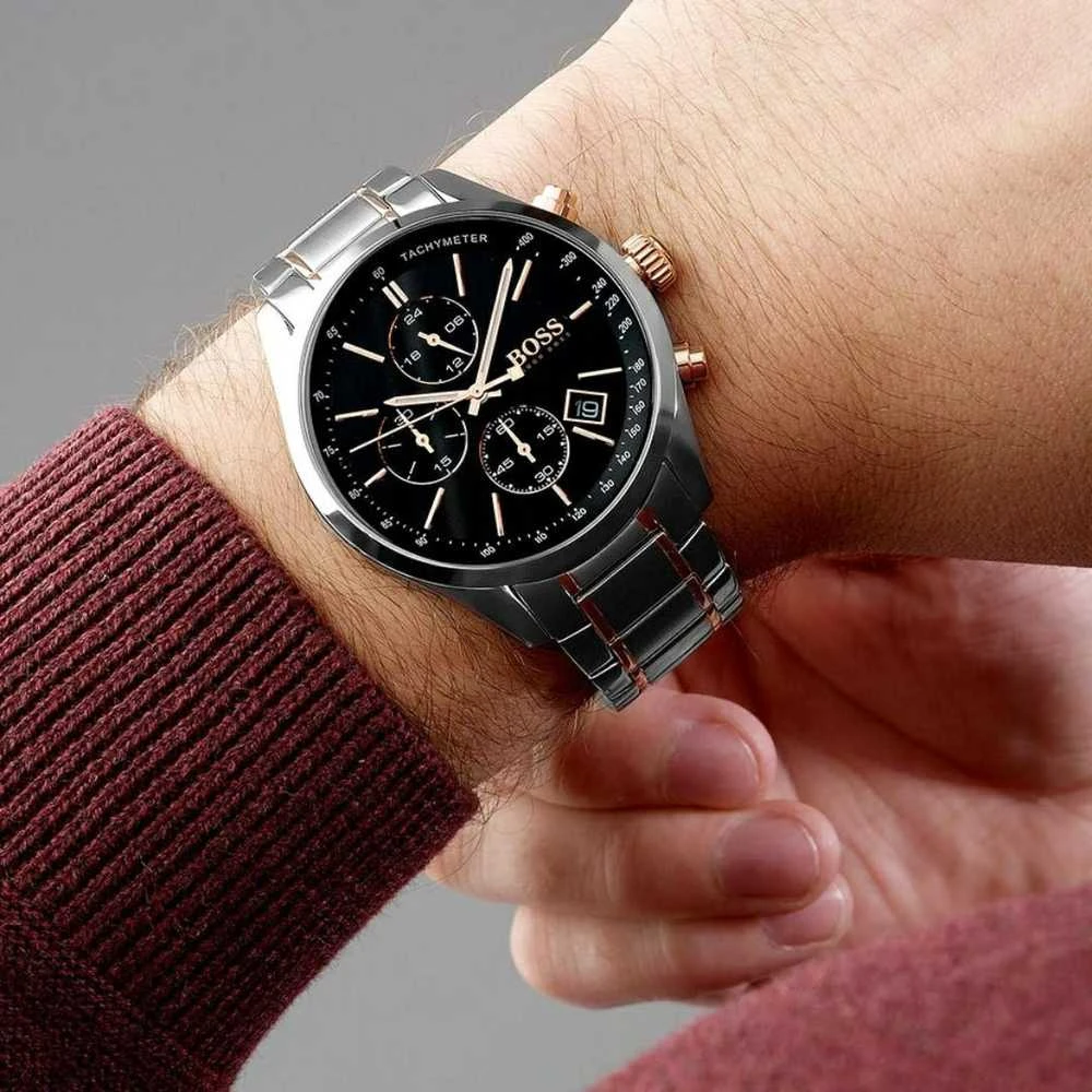HUGO BOSS vyriškas laikrodis 1513819 CHAMPION (zh052f)