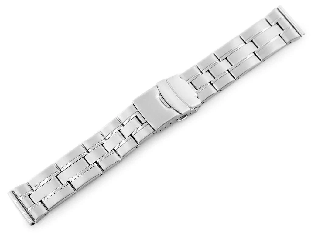 Laikrodis Inny Bransoleta 605S - plieninė HQ - sidabrinė - 22mm
