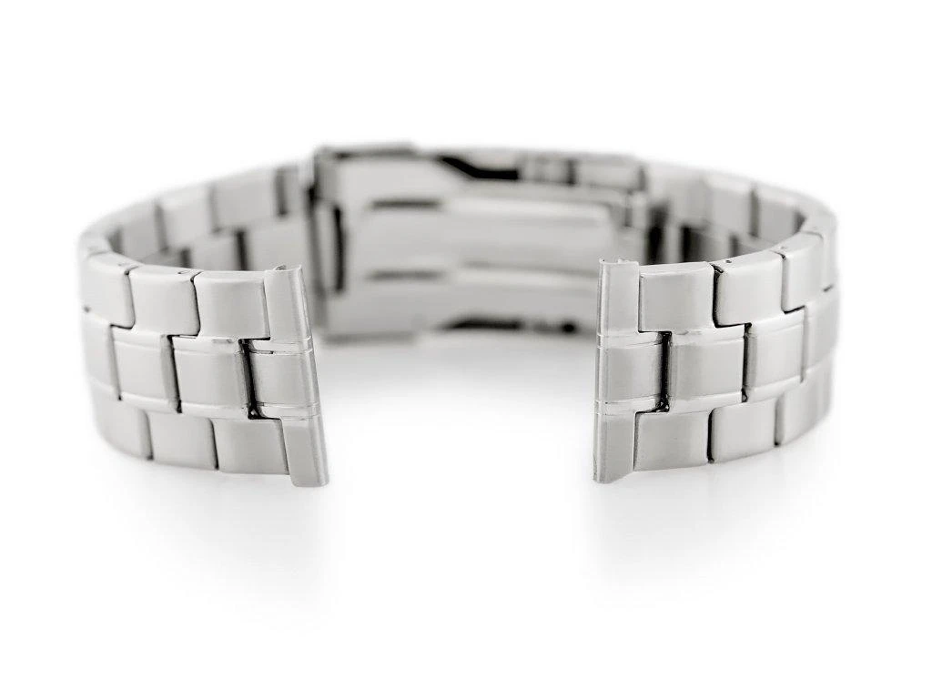Inny Bransoleta 606S - plieninė HQ - sidabrinė - 22mm