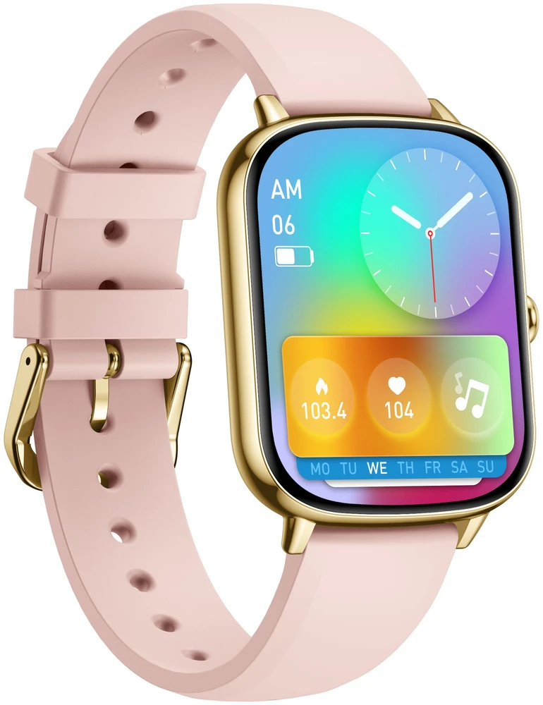 Išmanusis laikrodis DAMSKI GRAVITY GT30-1 - ROZMOWY BLUETOOTH, DODATKOWY PASEK (sg058a)