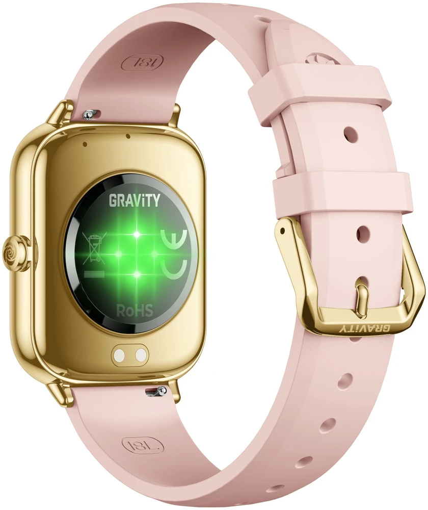 Išmanusis laikrodis DAMSKI GRAVITY GT30-1 - ROZMOWY BLUETOOTH, DODATKOWY PASEK (sg058a)