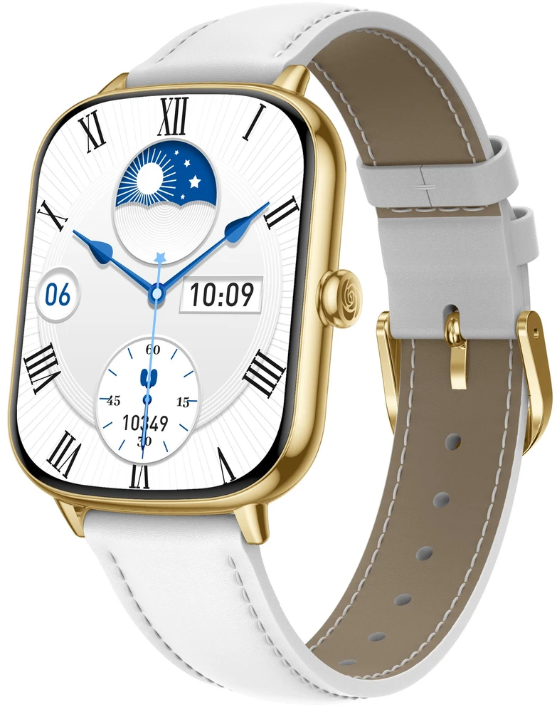 Išmanusis laikrodis DAMSKI GRAVITY GT30-2 - ROZMOWY BLUETOOTH, DODATKOWY PASEK (sg058b)