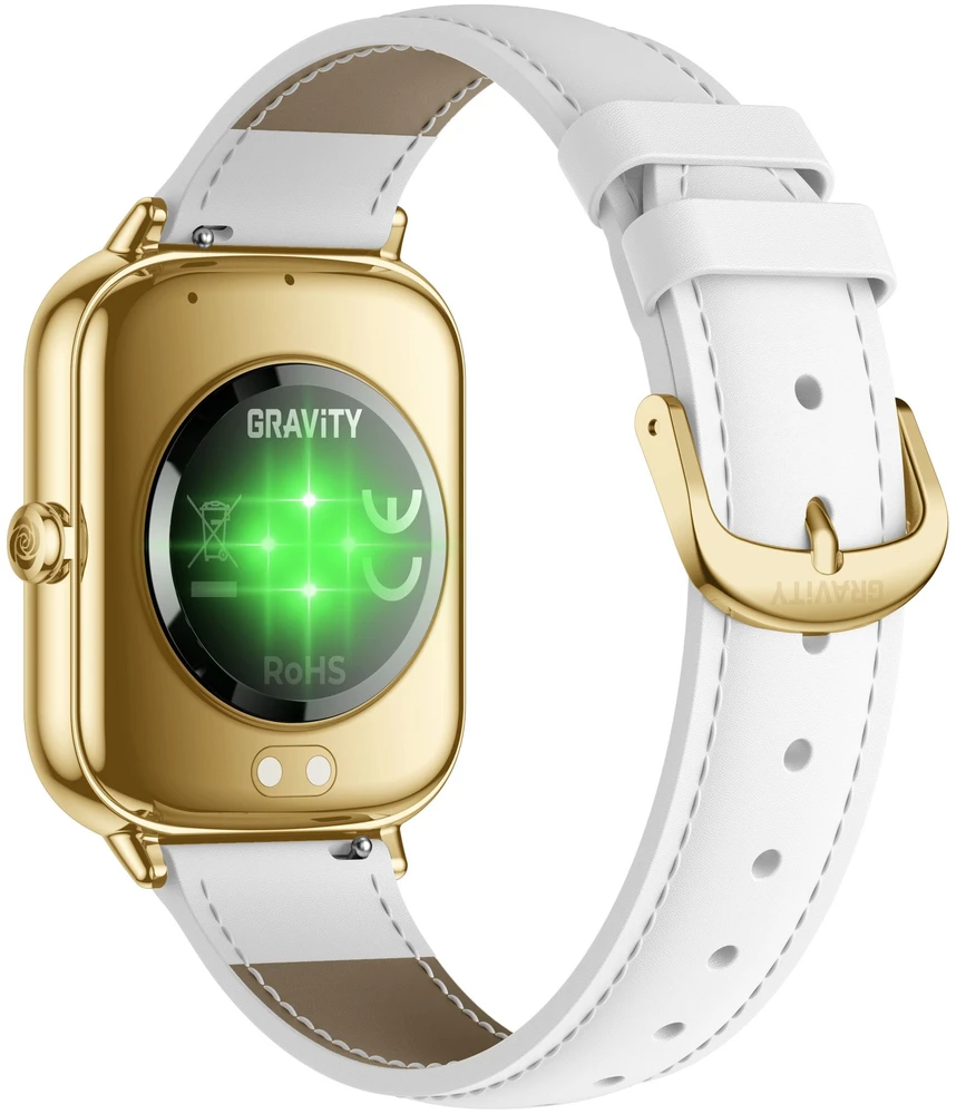 Išmanusis laikrodis DAMSKI GRAVITY GT30-2 - ROZMOWY BLUETOOTH, DODATKOWY PASEK (sg058b)
