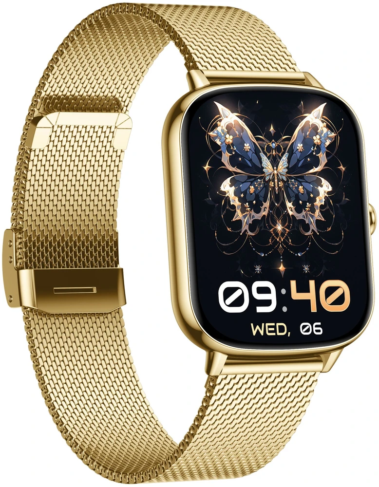 Išmanusis laikrodis DAMSKI GRAVITY GT30-2 - ROZMOWY BLUETOOTH, DODATKOWY PASEK (sg058b)
