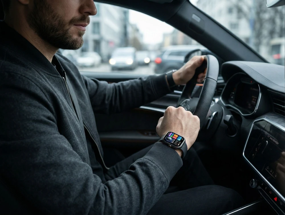 Išmanusis laikrodis MĘSKI GRAVITY GT29-1 - ROZMOWY BLUETOOTH, DODATKOWY PASEK (sg057a)