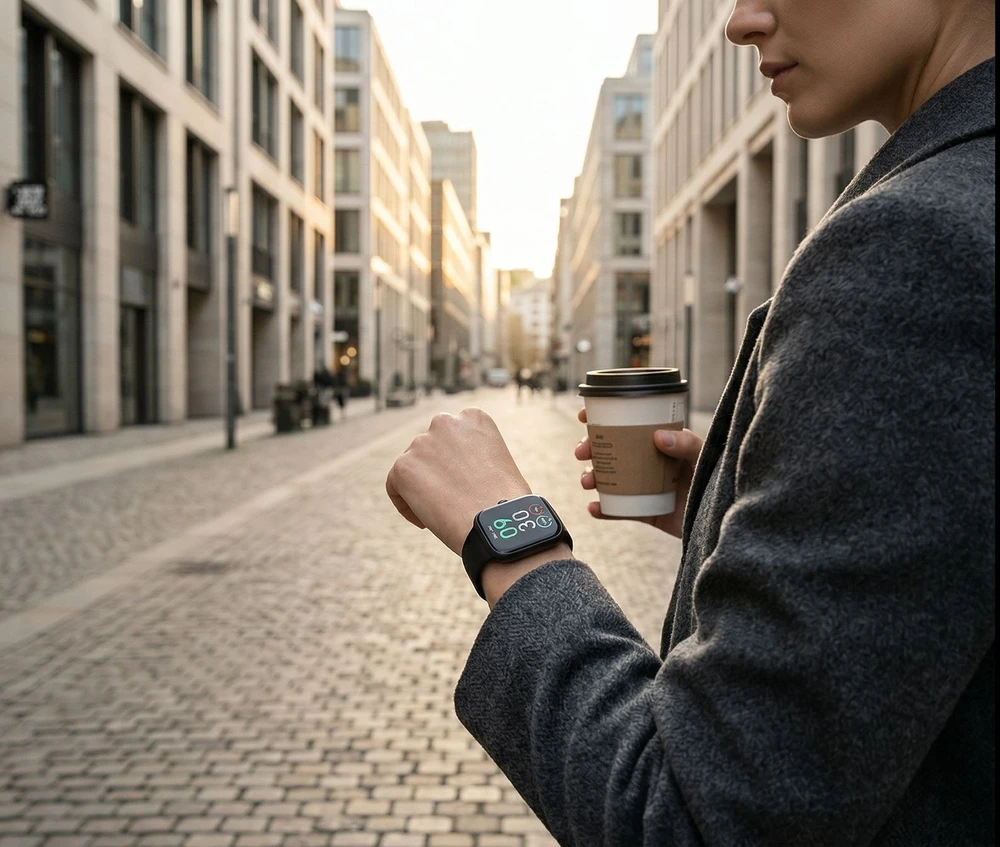 Išmanusis laikrodis MĘSKI GRAVITY GT29-1 - ROZMOWY BLUETOOTH, DODATKOWY PASEK (sg057a)