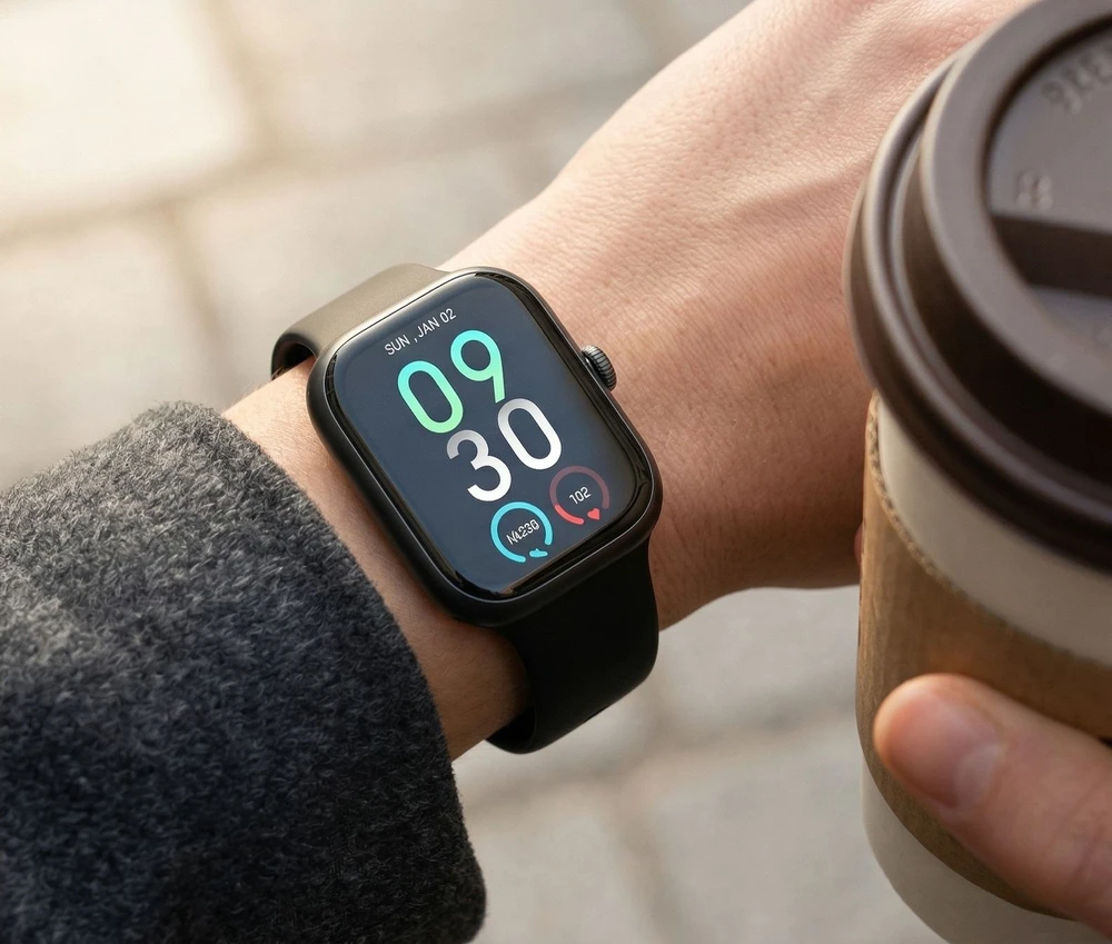 Išmanusis laikrodis MĘSKI GRAVITY GT29-1 - ROZMOWY BLUETOOTH, DODATKOWY PASEK (sg057a)