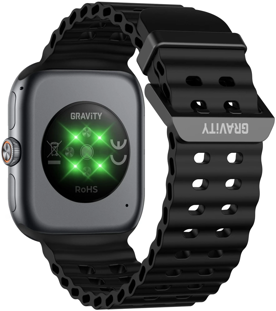 Išmanusis laikrodis MĘSKI GRAVITY GT29-1 - ROZMOWY BLUETOOTH, DODATKOWY PASEK (sg057a)