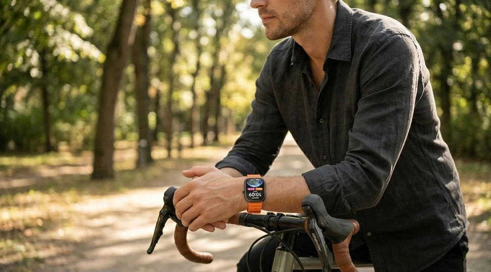 Išmanusis laikrodis MĘSKI GRAVITY GT29-2 - ROZMOWY BLUETOOTH, DODATKOWY PASEK (sg057b)