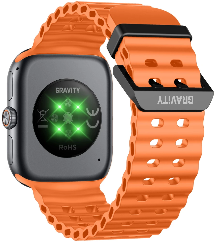 Išmanusis laikrodis MĘSKI GRAVITY GT29-2 - ROZMOWY BLUETOOTH, DODATKOWY PASEK (sg057b)