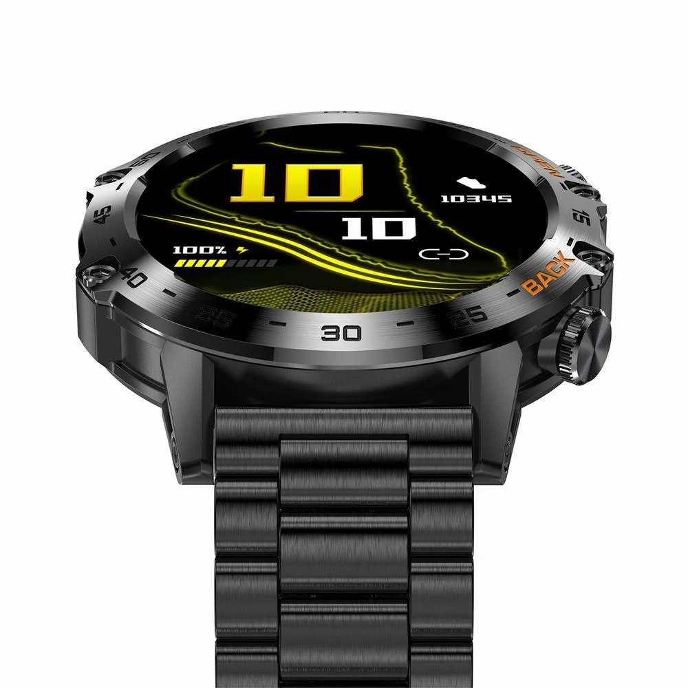 Išmanusis laikrodis Gravity GT9-2, Tamsaus sidabro spalvos