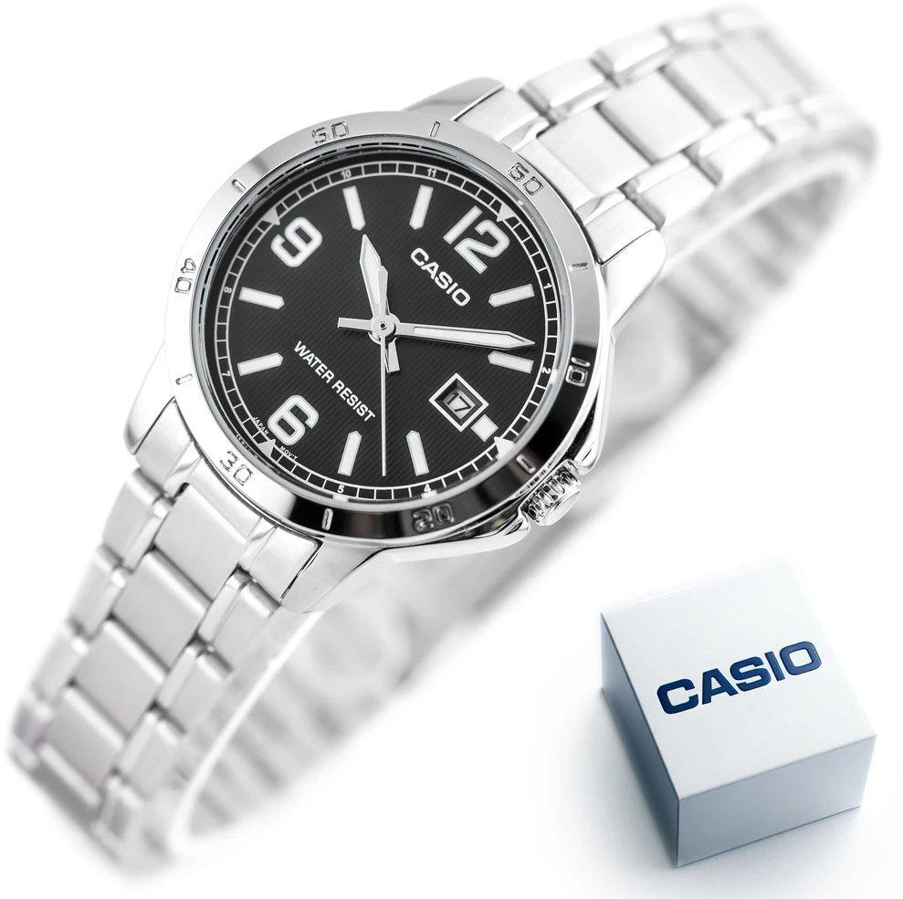 Laikrodis Casio Collection LTP-V004D-1B2 + DĖŽUTĖ