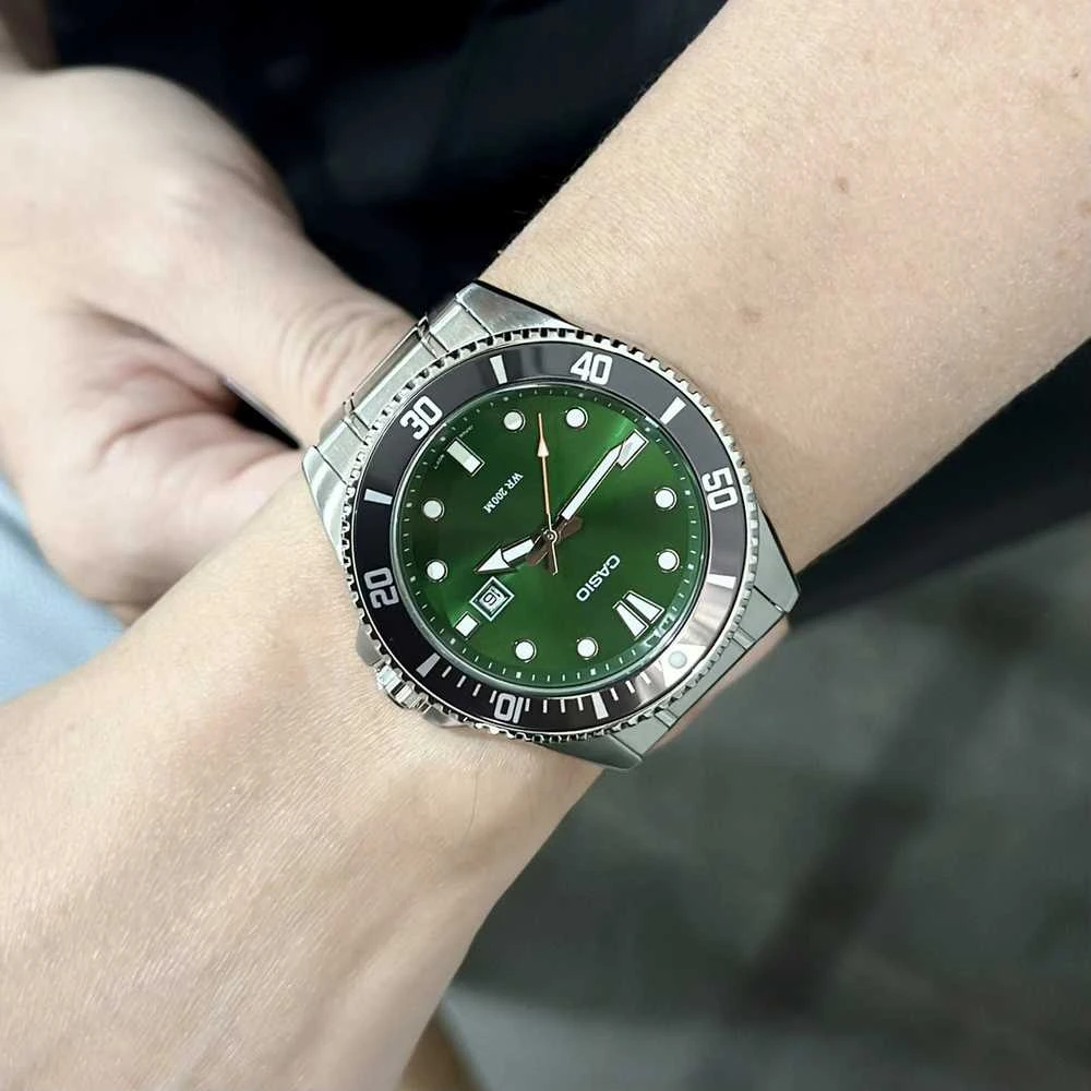 Casio kolekcijos MDV-107D-3A2VEF laikrodis
