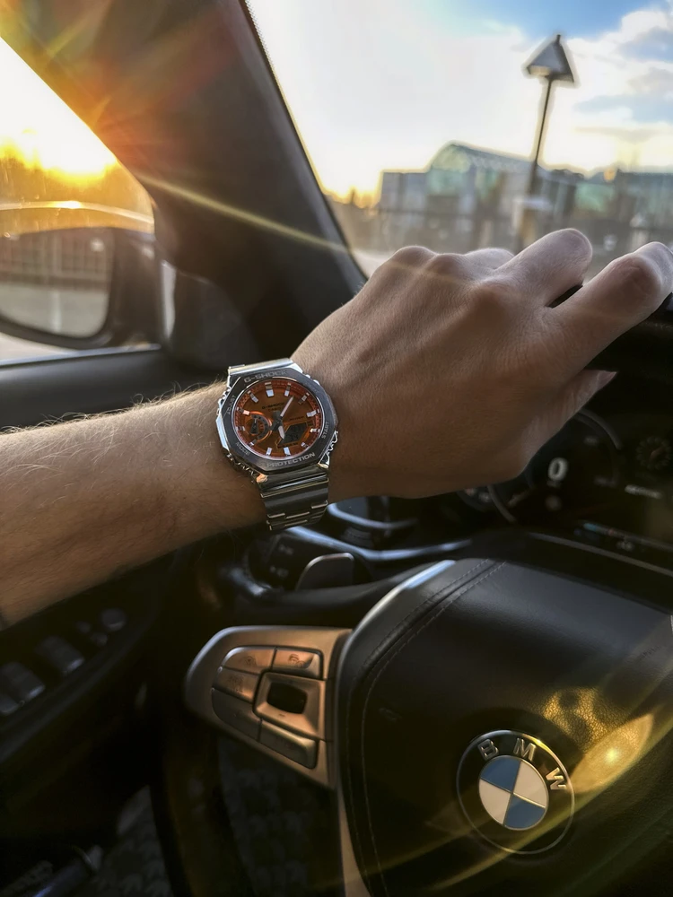 Laikrodis Casio G-Shock G-Steel GM-2110D-4AER