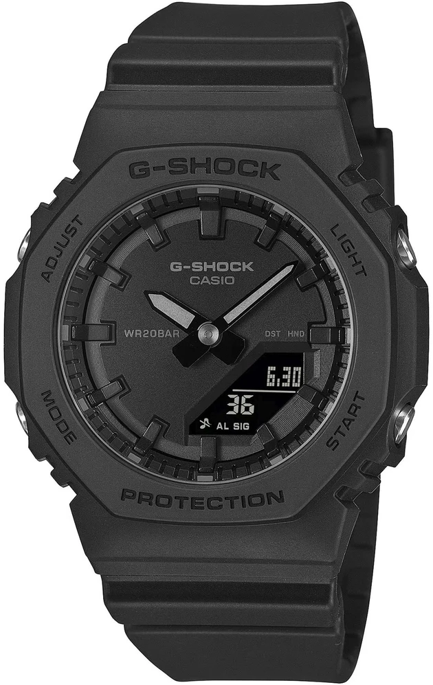 „Casio G-shock“ analoginis-skaitmeninis moteriškas laikrodis GMA-P2100BB-1AER