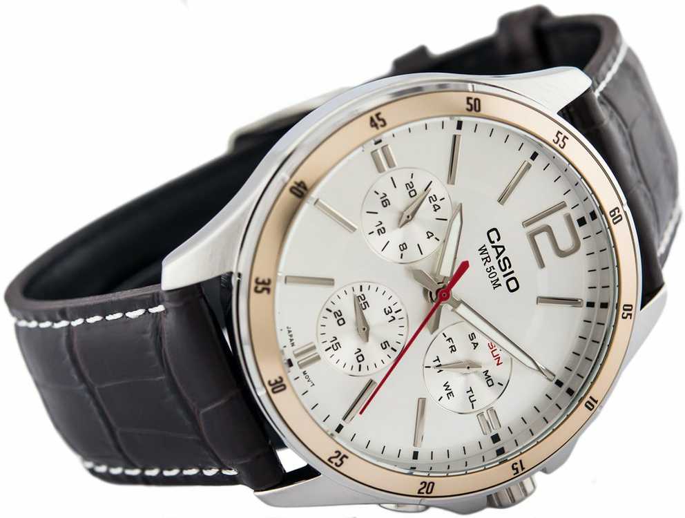 VYRIŠKAS LAIKRODIS CASIO MTP-1374L-7AVDF (zd064a) + DĖŽĖ