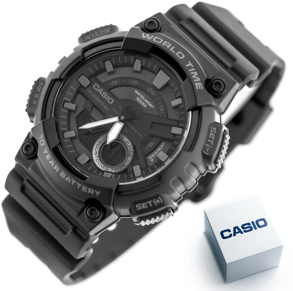 Laikrodis Casio Sport AEQ-110W-1BVEF + BOX