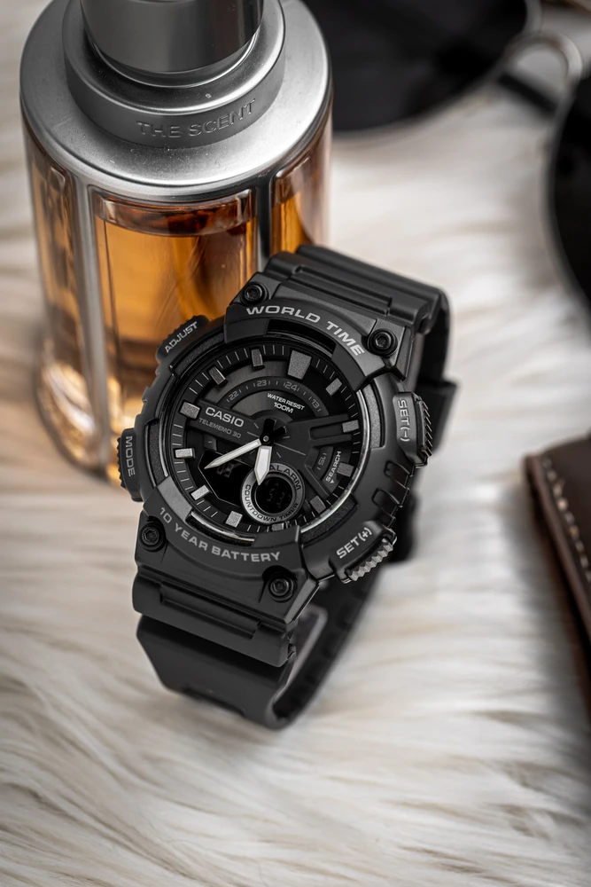 Laikrodis Casio Sport AEQ-110W-1BVEF + BOX