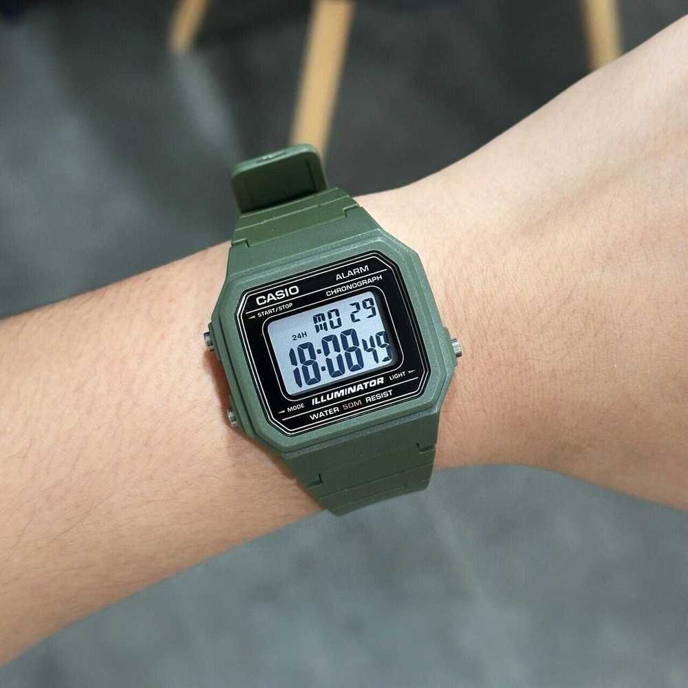 Casio W-217H-3A laikrodis + dėžutė