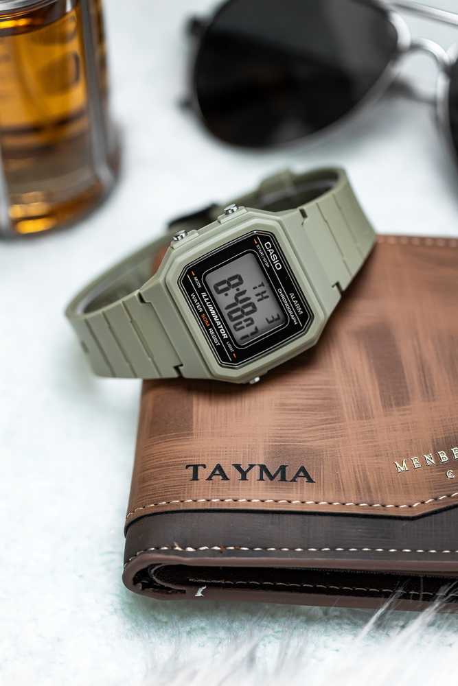 Casio Collection Vintage Casio W-217H-5A laikrodis + dėžutė