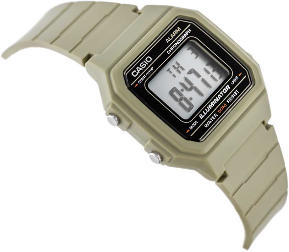 Casio Collection Vintage Casio W-217H-5A laikrodis + dėžutė