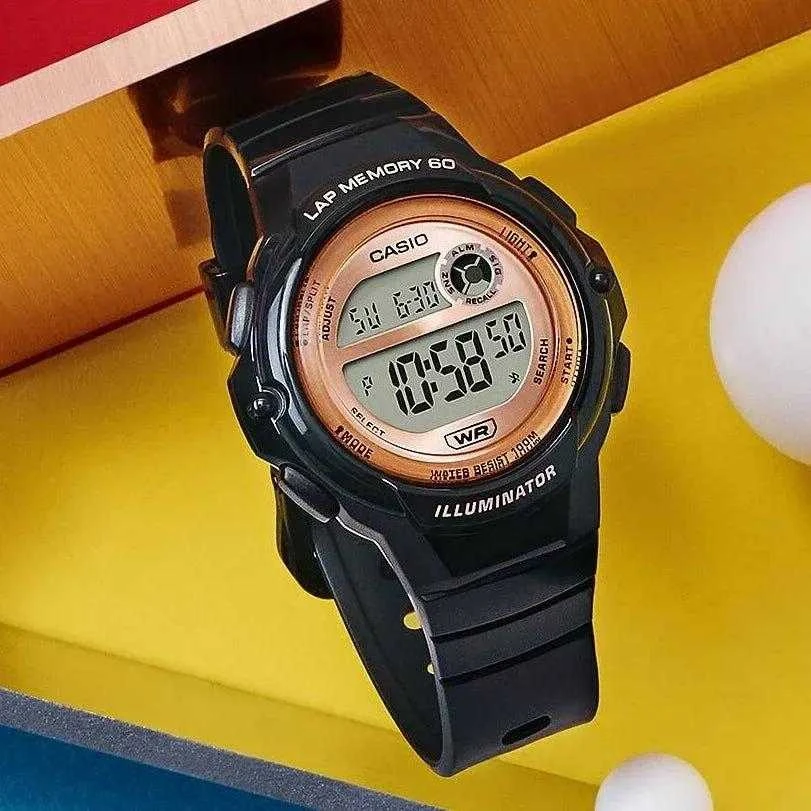Laikrodis CASIO WOMEN'S WATCH LWS-1200H-1AVDF + BOX