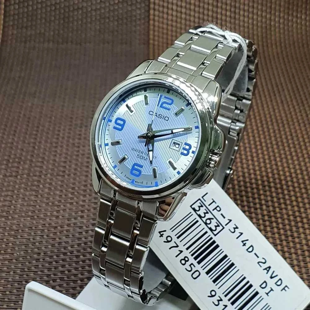Laikrodis moterims CASIO LTP-1314D 2AV (zd574a) + dėžutė