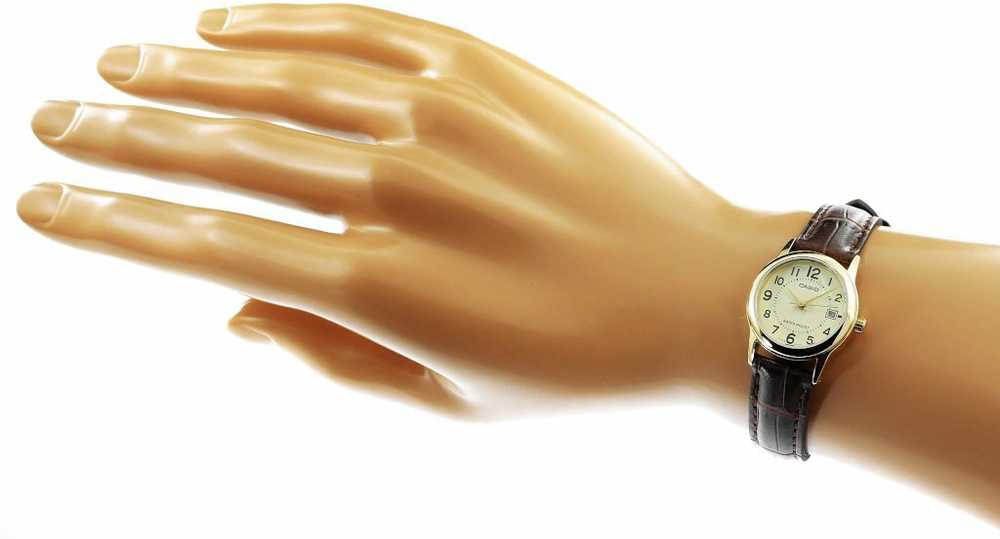 Laikrodis CASIO LTP-V002GL 9BUDF WOMEN S WATCH (zd584e) + BOX