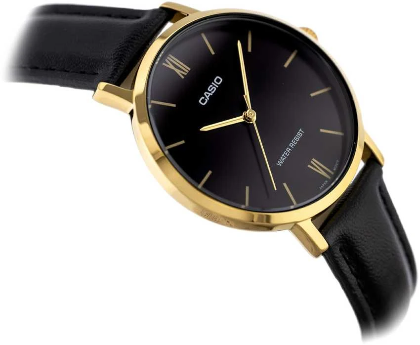 CASIO LTP-VT01GL-1B moteriškas laikrodis + dėžutė (zd634a)