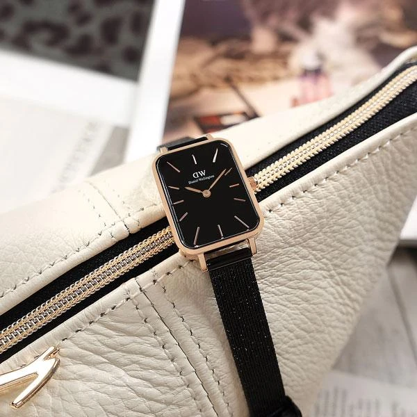 DANIEL WELLINGTON MOTERIŠKAS LAIKRODIS DW00100433 - QUADRO (zw505e)