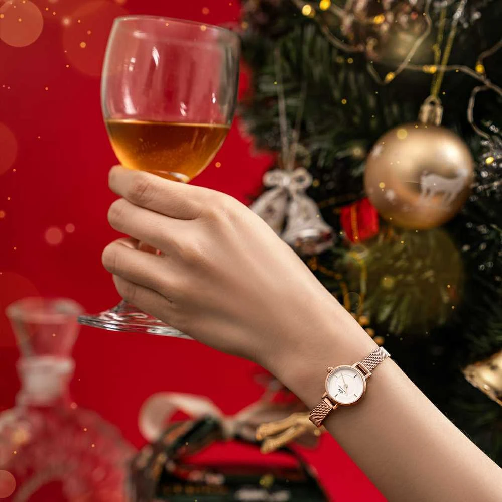 Moteriškas laikrodis DANIEL WELLINGTON Petite Mini Rose Gold Stainless Steel 19mm DW00100744 + BOX (zw523c)
