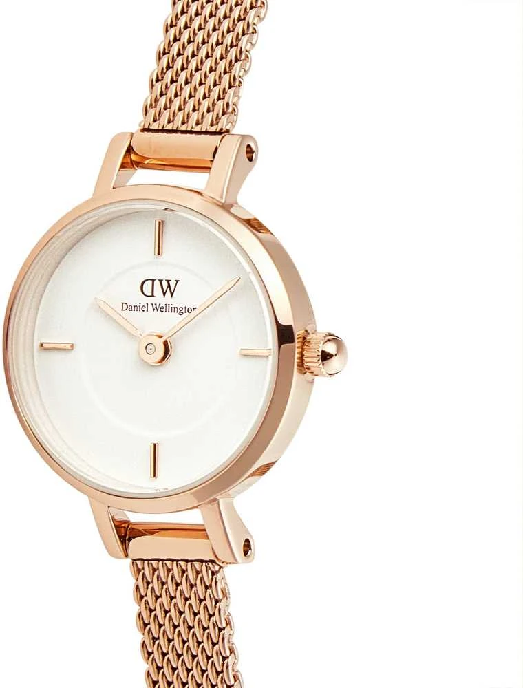 Moteriškas laikrodis DANIEL WELLINGTON Petite Mini Rose Gold Stainless Steel 19mm DW00100744 + BOX (zw523c)