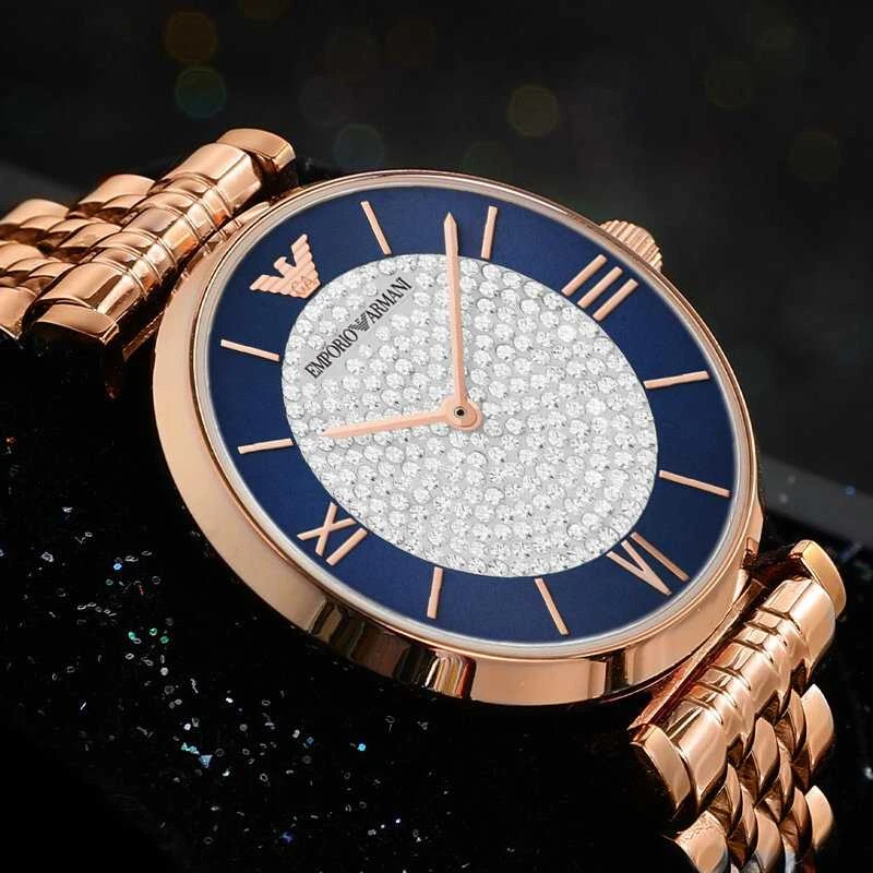 EMPORIO ARMANI AR11423 MOTERIŠKAS LAIKRODIS – GIANNI T-BAR (zi511c)