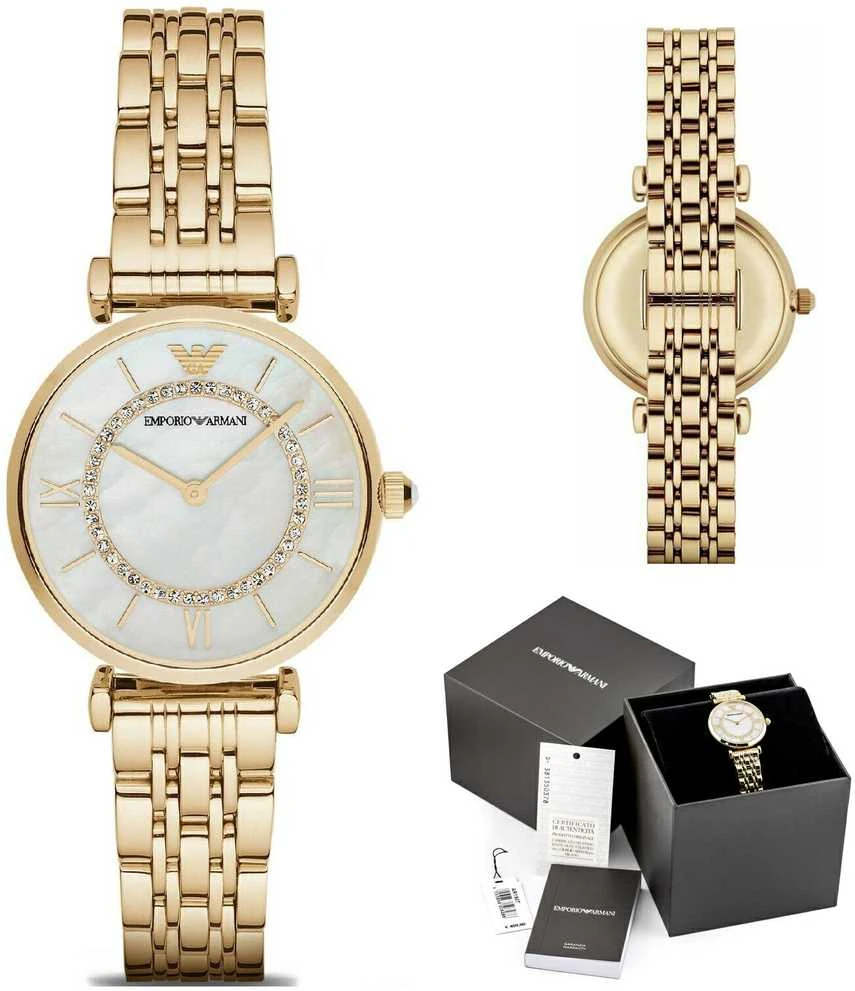 EMPORIO ARMANI AR1907 - KLASIKINIS MOTERIŠKAS LAIKRODIS (zi501c)