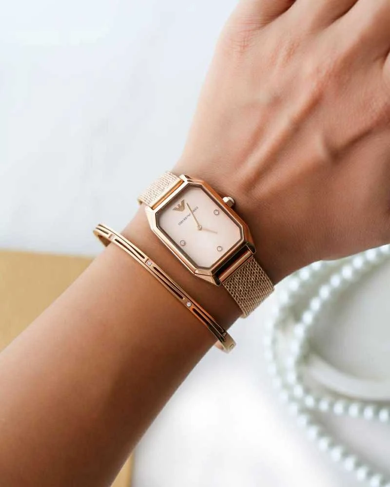 Laikrodis WOMEN'S WATCH EMPORIO ARMANI GIOIA AR11347 + BOX