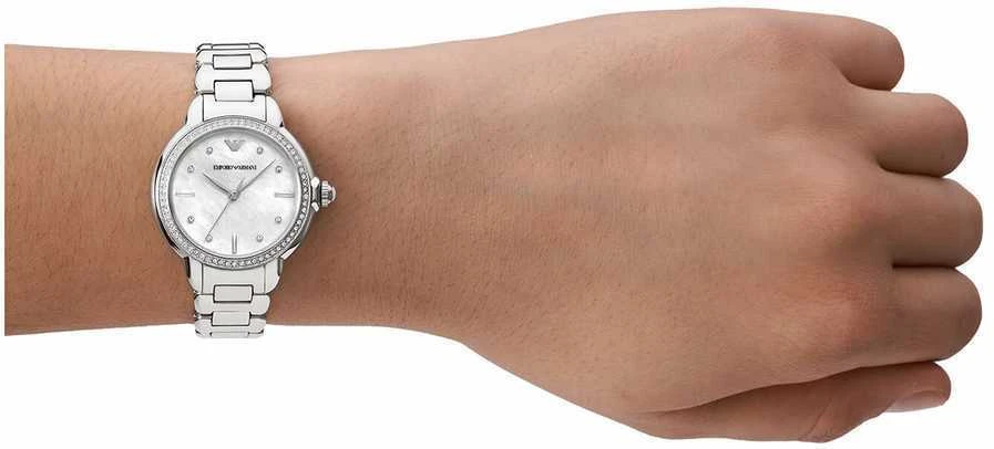 Moteriškas laikrodis EMPORIO ARMANI MIA AR11596 (zi545b) + BOX