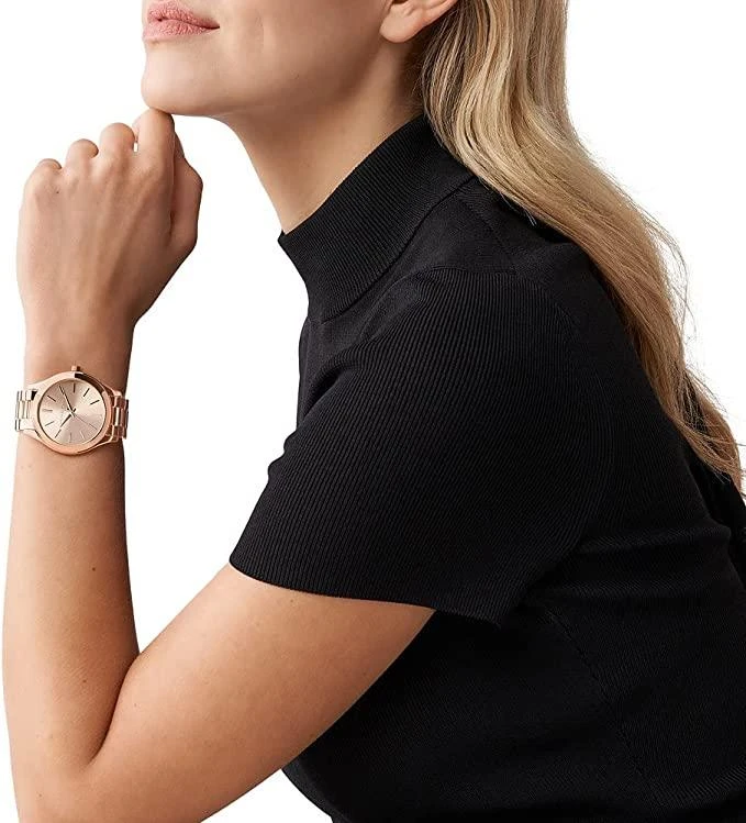MICHAEL KORS MOTERIS LAIKRODIS MK3197 – SLIM RUNWAY (zm500d)