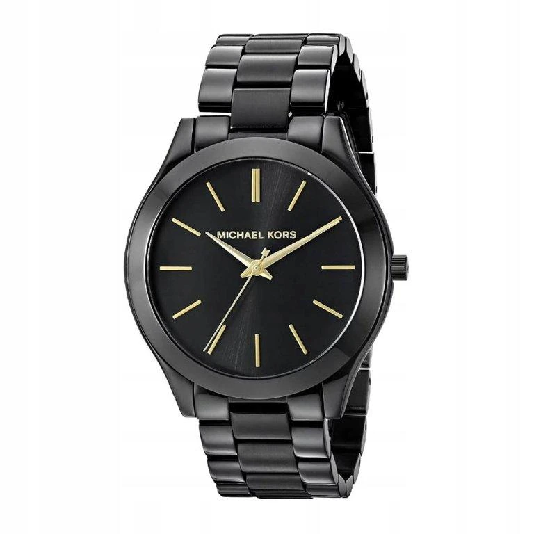 Laikrodis moterims Michael Kors Slim Runway MK3221, Juodas